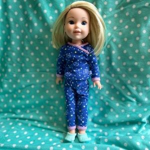 American Girl doll- Wellie wisher Camille
